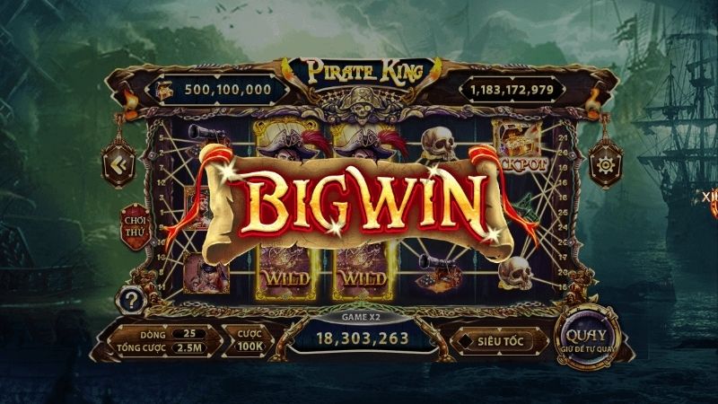 Cách chơi Slot Pirate King